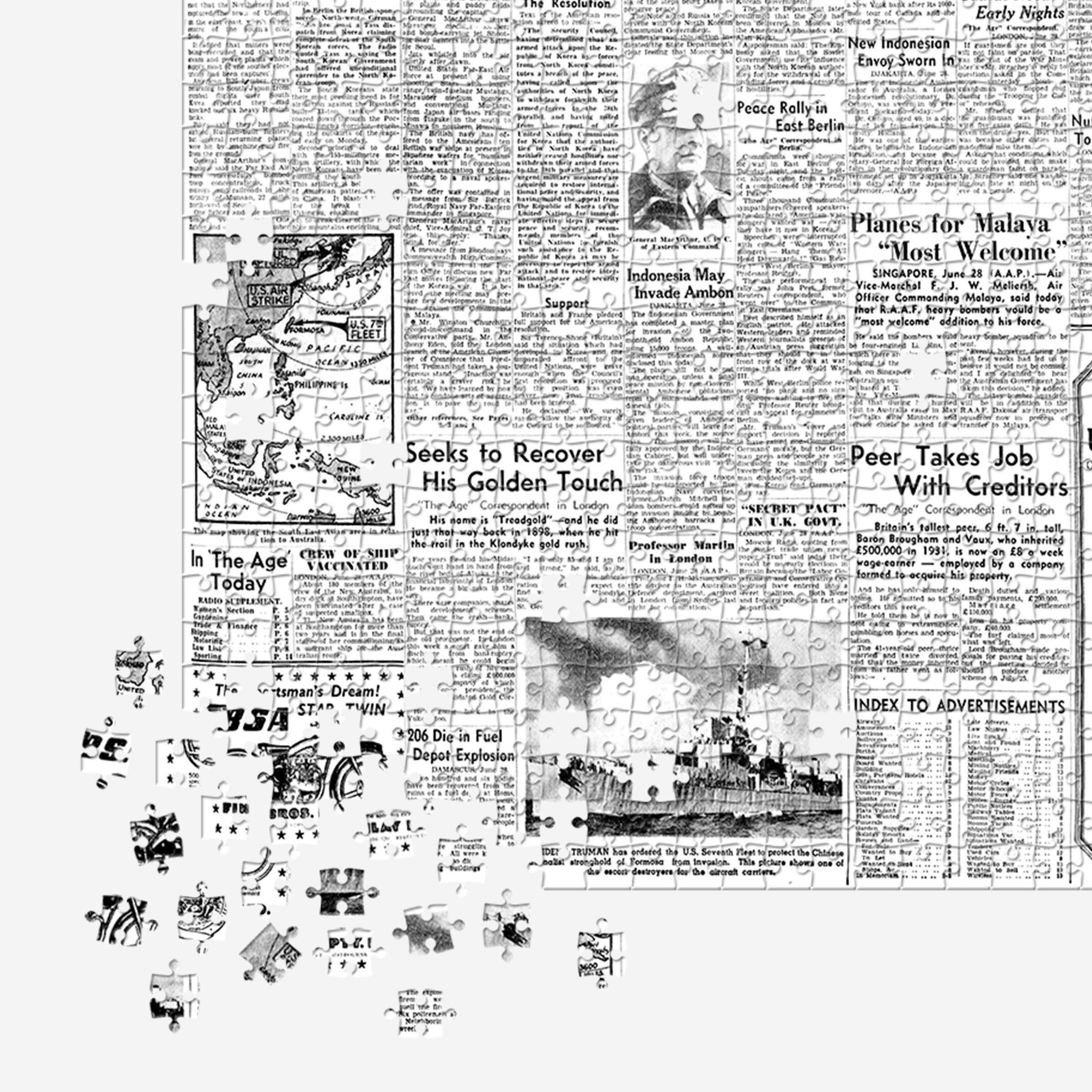 Front Page Puzzle