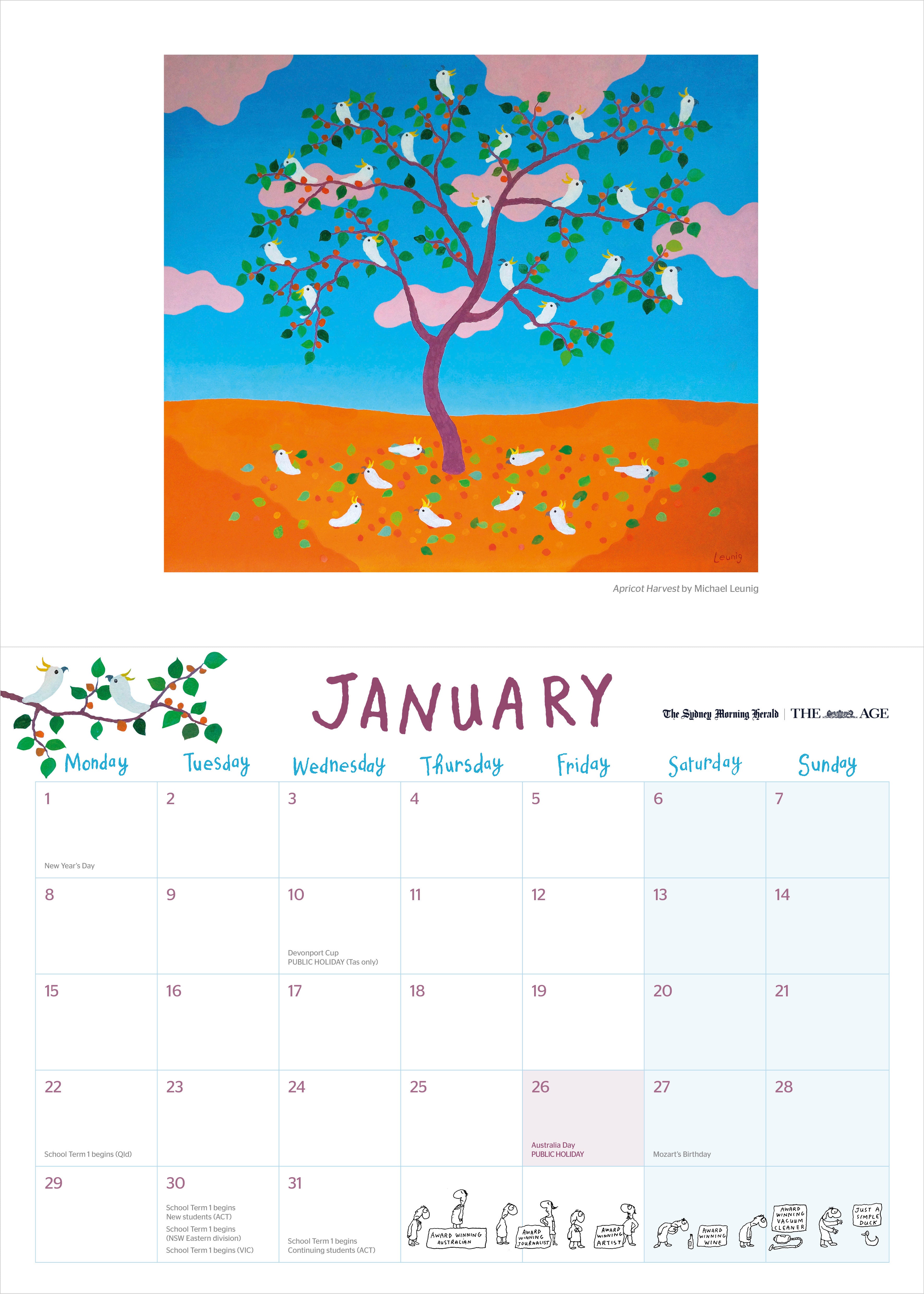 Leunig Calendar 2025 The Store