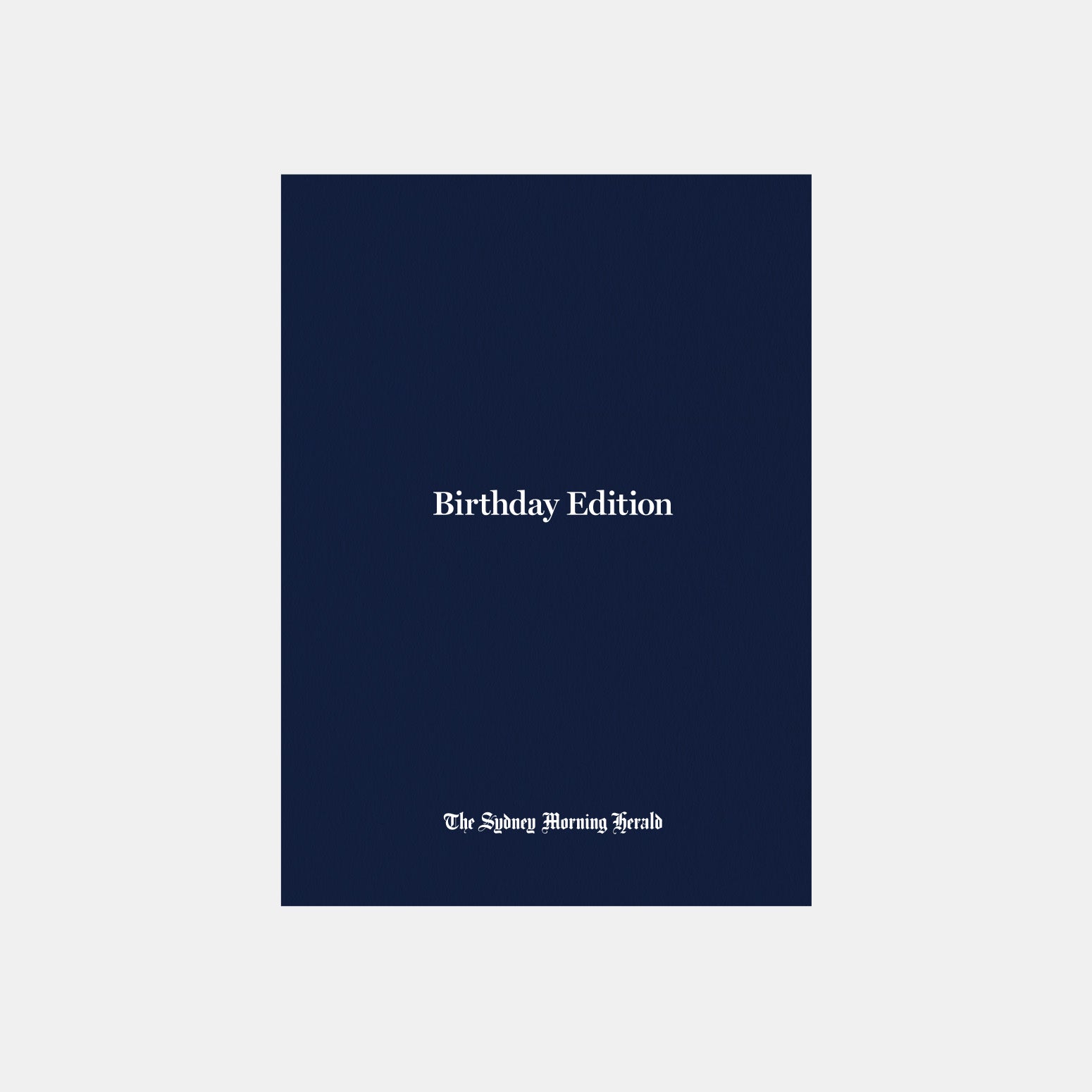 Birthday Edition