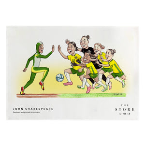 To celebrate the incredible achievement the Matlidas have had in the 2023 FIFA Women's World Cup and how the team have changed women's football in Australia, we present this inspiring illustration by artist John ...