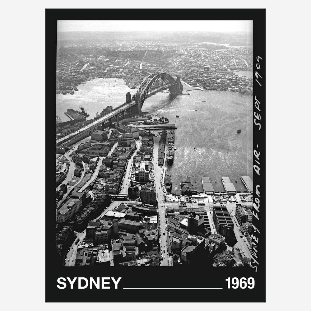 Sydney From Air, 1969