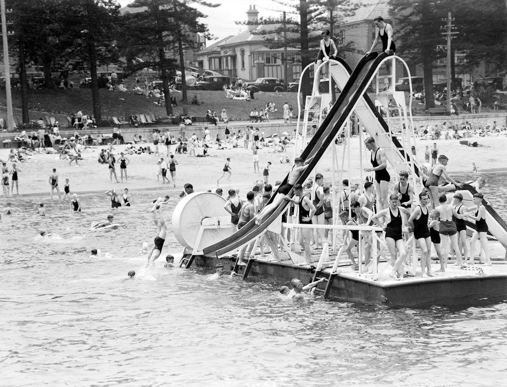 Keep Cool in Manly's Pool, 1936